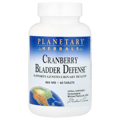 Planetary Herbals, Cranberry Bladder Defense™, 60 Tablets