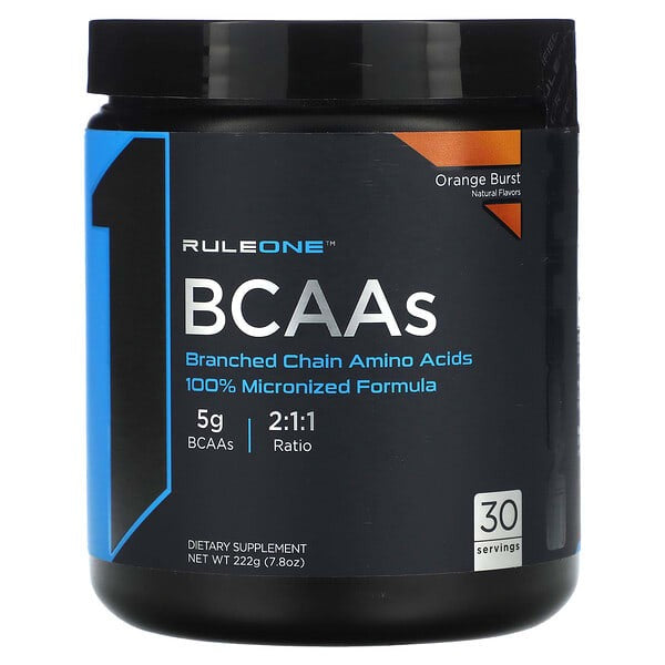 Rule One Proteins, BCAAs, Orange Burst, 7.8 oz (222 g)