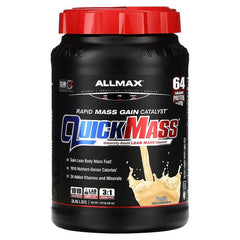 allmax nutrition quickmass, Rapid Mass Gain Catalyst, Vanilla, 3.5 lbs (1.59 kg)