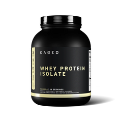 Kaged Muscle Whey Protein Isolate, Vanilla, 3 lb (1.36 kg), kaged whey protein isolate