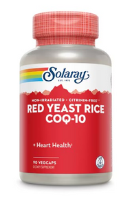 Solaray, Red Yeast Rice CoQ-10, 90 VegCaps