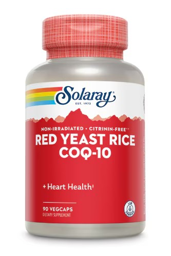 Solaray, Red Yeast Rice CoQ-10, 90 VegCaps