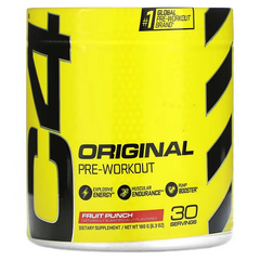 C4 -Cellucor, C4 Original, Pre-Workout, Fruit Punch, 6.3 oz