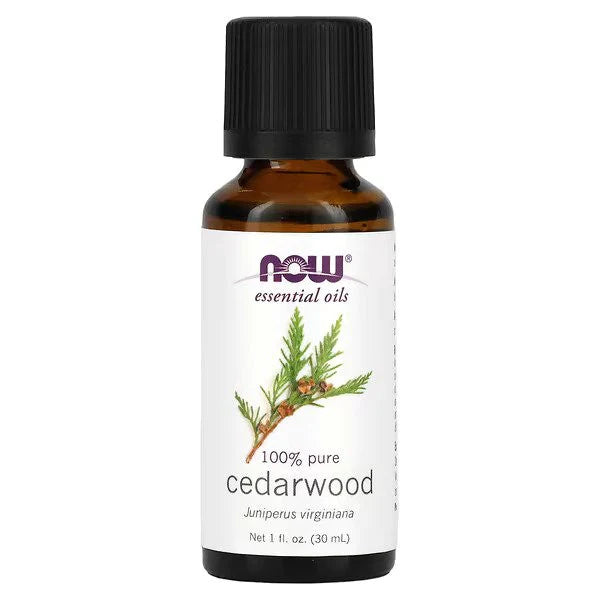 NOW Foods, Essential Oils, Cedarwood, 1 fl oz (30 ml), now essential oils