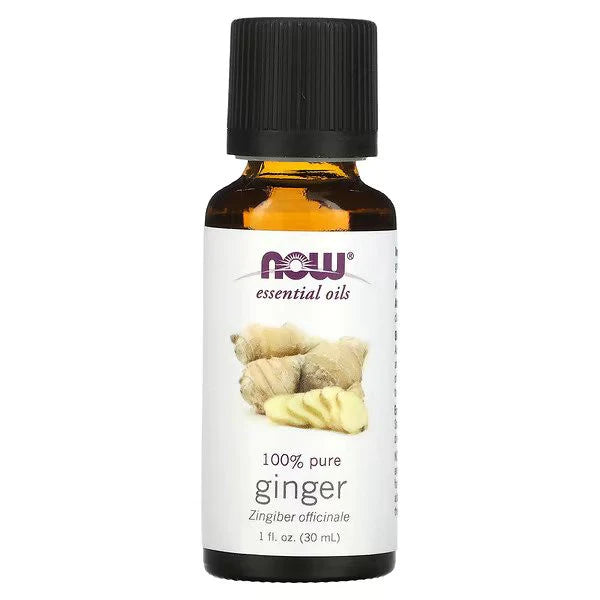 NOW Foods, Essential Oils, Ginger, 1 fl oz (30 ml), now essential oils