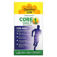 country life core daily 1 for men, Multivitamins, 60 Tablets
