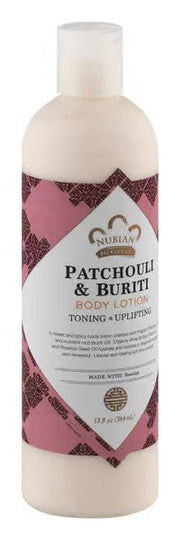 Nubian Heritage Body Lotion, Toning & Uplifting, Patchouli & Buriti