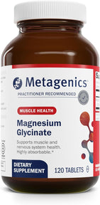 metagenics magnesium glycinate, 120 count, magnesium glycinate metagenics