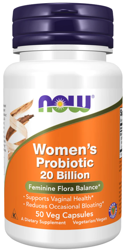 NOW FOODS Women's Probiotic 20 Billion - 50 Veg Capsules