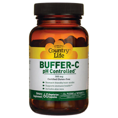Country Life Buffer C 500 mg - 60 Capsules