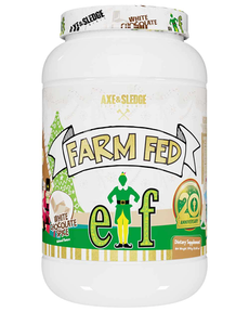 Axe & Sledge Farm Fed Protein Grass-Fed Whey Protein Isolate - Elf White Chocolate Spice - 30 Servings