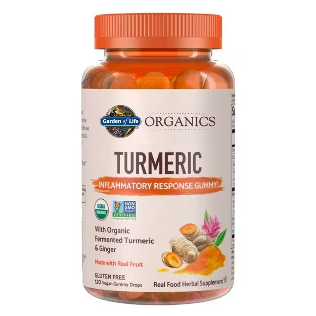 garden of life turmeric gummies, Organic Inflammatory 120 Gummies