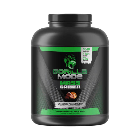 Gorilla Mind Gorilla Mode Mass Gainer Chocolate Peanut Butter - 6 Lb