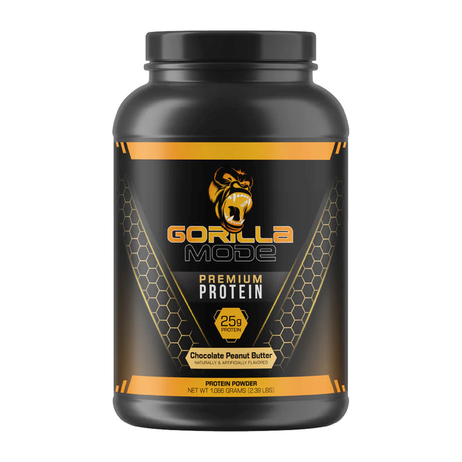 Gorilla Mode Premium Protein Chocolate Peanut Butter - 30 Servings