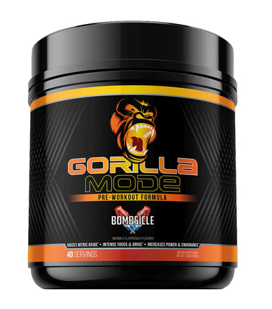 Gorilla Mind Gorilla Mode Pre-Workout Cherry Blackout - 40 Servings