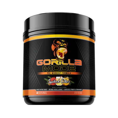 Gorilla Mind Gorilla Mode Pre-Workout Spiked Cider - 40 Servings
