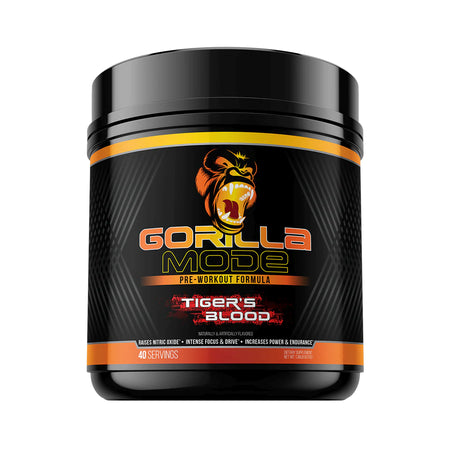Gorilla Mind Gorilla Mode Pre-Workout Tiger's Blood - 40 Servings