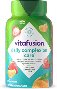 daily vitamin women vitafusion, Vitafusion Daily Complexion Care Gummy Tangerine Strawberry 60 Gummies