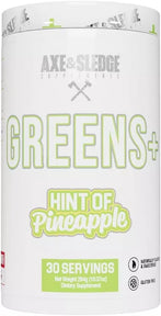 AXE & SLEDGE GREENS+ HINT OF PINEAPPLE - 30 SERVINGS