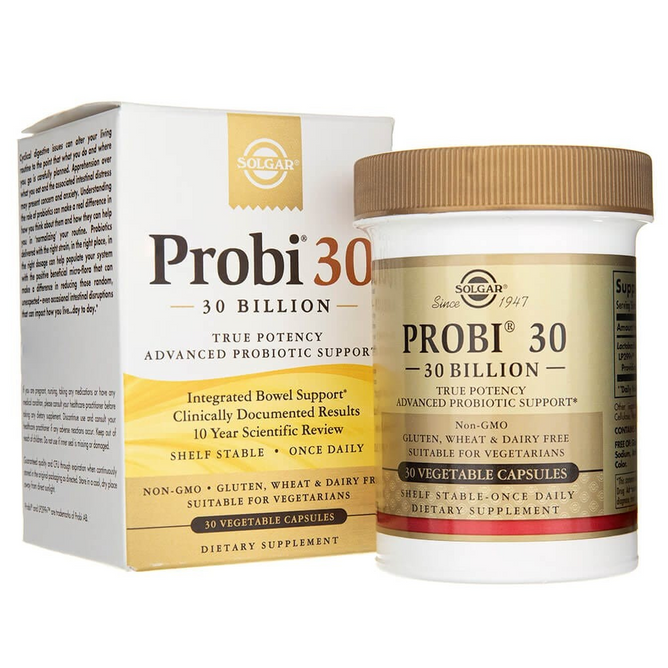 Solgar Probi 30 Billion Vegetable Capsules