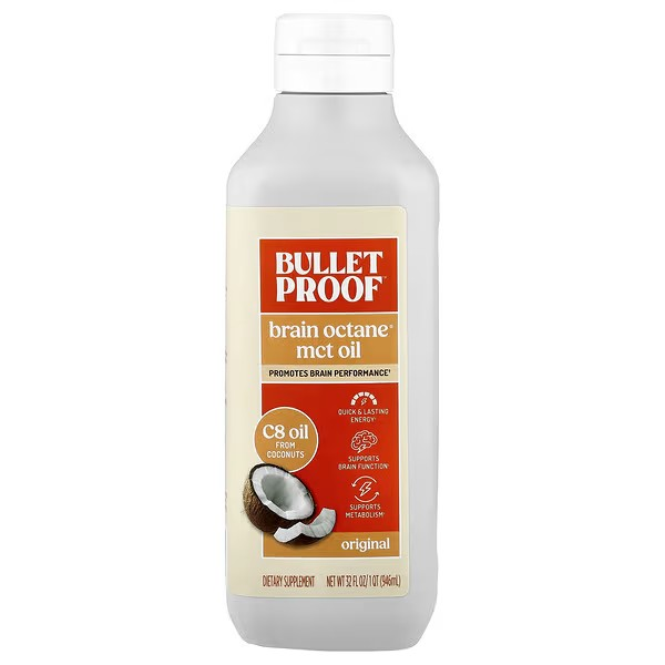 mct oil bulletproof, BulletProof Brain Octane MCT Oil, 32 fl oz, bulletproof mct oil