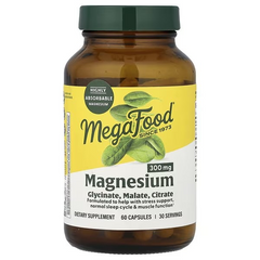 megafood magnesium, 300 mg, 60 Capsules , MegaFood