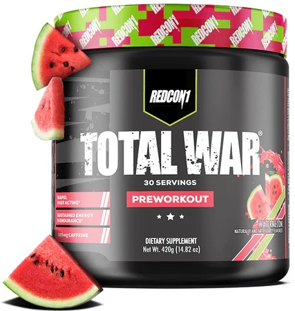 Redcon1 Total War Pre Workout Powder watermelon 30-serving