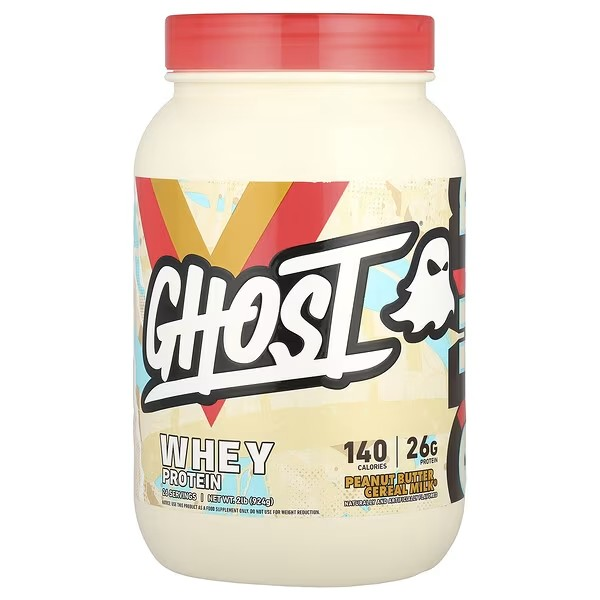 Ghost Protein Whey 910 G Peanut Butter Cereal Milk, 2lb