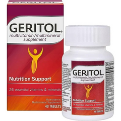 geritol pills, Multivitamin/Multimineral Supplement, 40 Tablets,  geritol supplement