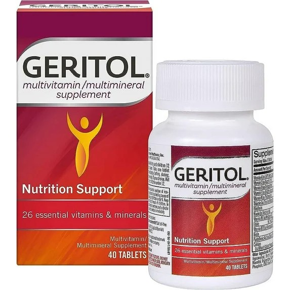 geritol pills, Multivitamin/Multimineral Supplement, 40 Tablets,  geritol supplement