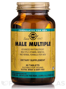 Solgar Male Multiple, 60 Tablets