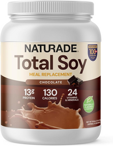 Total Soy Meal Replacement, Chocolate, 1.2 lb, Naturade