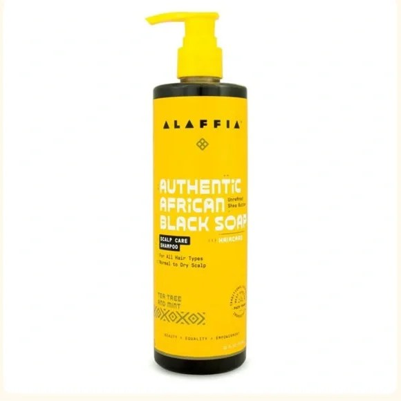 Alaffia Authentic African Black Soap Scalp Care Shampoo - 12 fl ozAlaffia Authentic African Black Soap Scalp Care Shampoo - 12 fl oz