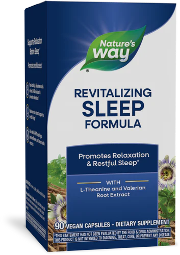 Nature's Way Fatigued to Fantastic! Revitalizing Sleep Formula, Promotes Restful Sleep*, 90 Capsules