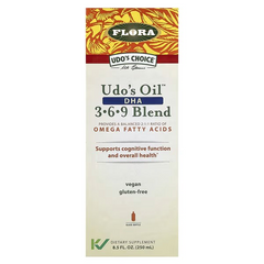 Flora Udo's Choice, Udo's Oil, DHA 3-6-9 Blend, 8.5 fl oz (250 ml)