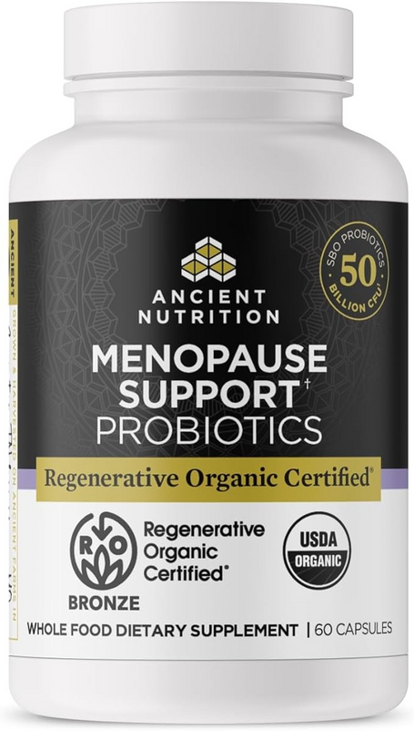 Ancient Nutrition Menopause Support Probiotics, 60 Capsules