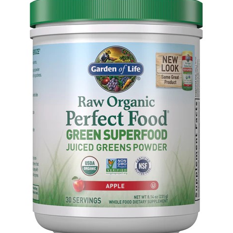 Garden of Life Raw Organic Perfect Food® Green Superfood Apple  8.2 oz