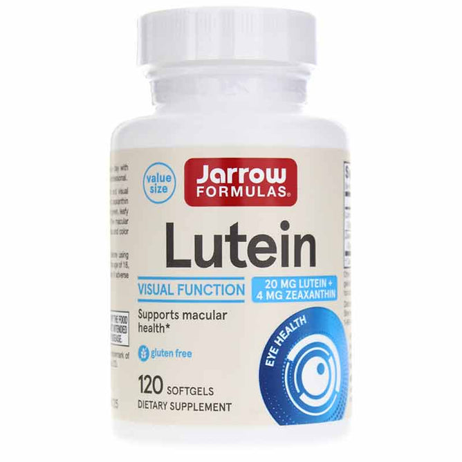 jarrow lutein 20 mg 120 Softgels, jarrow formulas