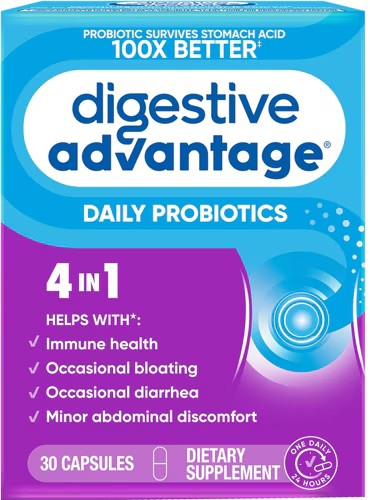 Schiff Digestive Advantage Daily Probiotic 4-in-1, 30 ct