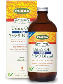 Flora, Udo's Choice, Udo's Oil DHA 3-6-9 Blend, 17 fl oz