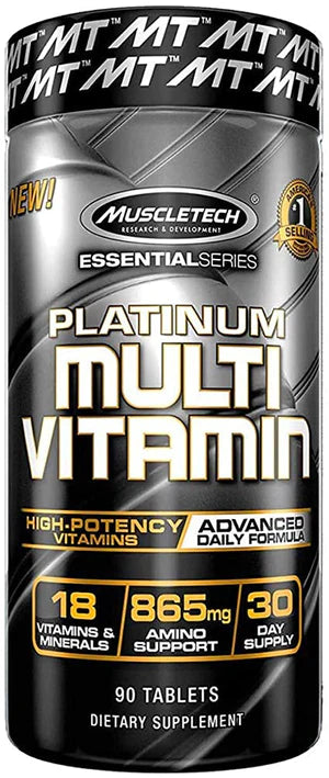 Essential Series, Platinum Multi Vitamin, 90 Tablets by Muscletech