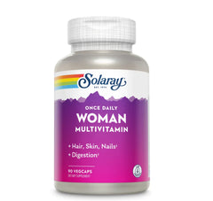 solaray vitamins, Once Daily Multivitamin Capsules for Woman, 90 Ct, Veg-Cap