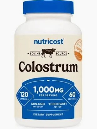 Nutricost Colostrum 500mg, 120 Caps