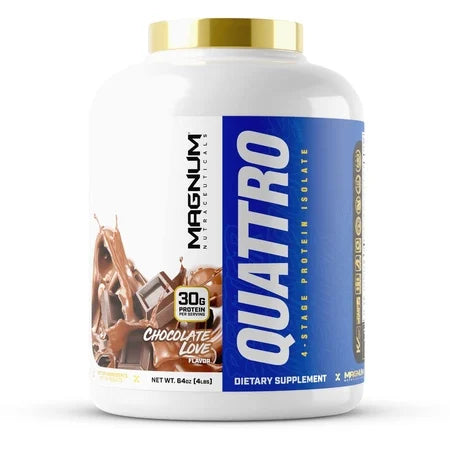 Magnum Nutraceuticals Quattro Protein Chocolate - 4 Lb