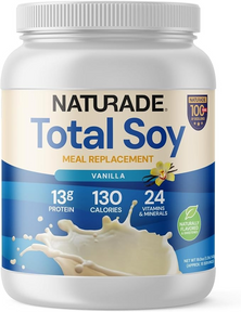 Naturade, Total Soy, Shake, Vanilla, 1.2 lb (540 g), Naturade, Total Soy, Meal Replacement, Vanilla,