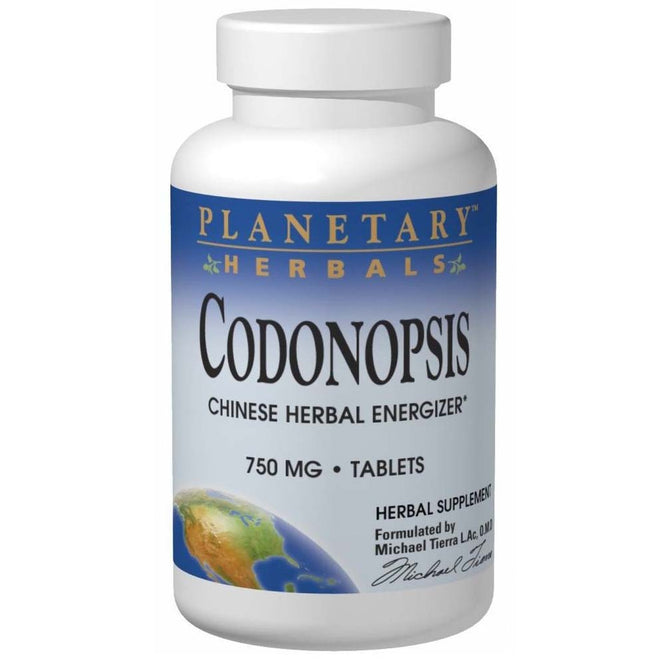 Planetary Herbals Codonopsis, 750 mg, 120 Tablets, Supports Immune Resistance
