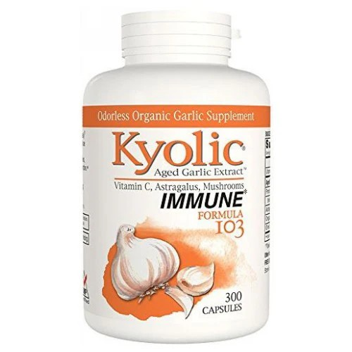 Kyolic Aged Garlic Extract Immune Formula #103, 300 caps