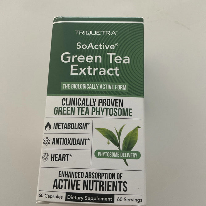 Green Tea Extract Triquetra Dietary Supplement 60 Capsules