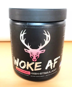 BUCKED UP WOKE AF Pre-Workout Powder WATERMELON LEMONADE Flavor 333 mg Caffein