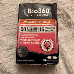 Bio360 Probiotics for Women Vaginal & Digestive Health 30 Capsules